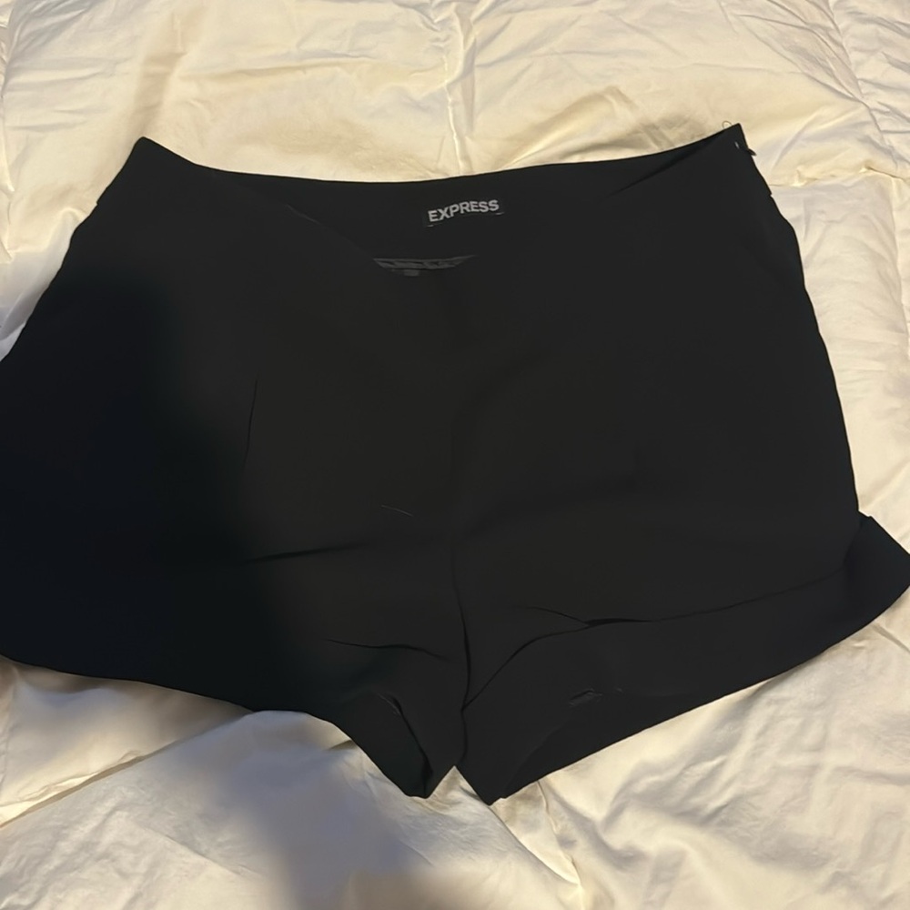 Express Black Dressy Shorts